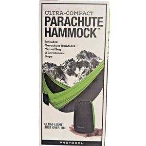 Protocol Ultra Compact Parachute Hammock New in Box holds up to 400 lbs